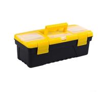 Robusta scatola organizer per attrezzi in ABS per ordinare viti, bulloni, rivetti e altri elementi di fissaggio, con visibilità chiara e funzione di ritenzione del coperchio (b)