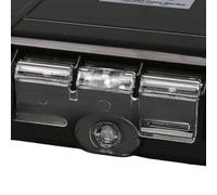 Robusta scatola portaoggetti impermeabile per attrezzi ed elettronica da esterno, resistente contenitore per attrezzi in ABS con ammortizzazione regolabile, protezione per tutte le stagioni