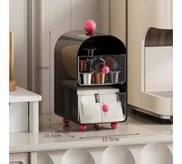 Robusta Scatola Portaoggetti Multilivello per Organizzazione Tè e Caffè in Cas