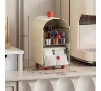 Robusta Scatola Portaoggetti Multilivello per Organizzazione Tè e Caffè in Cas