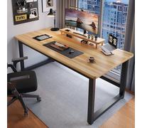 Robusta Scrivania for Casa E Ufficio,Scrivania Gaming,scrivanie for Ufficio,postazioni Di Lavoro for Studio,gaming,camera Da Letto,studio,scrittura(Natural,120 * 50cm/47 * 20in)