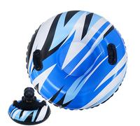 Robusta slitta da neve | robusta slitta gonfiabile in PVC con parete spessa, slitta invernale per avventure sulla neve, per adulti e ragazzi e bambini
