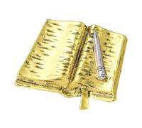 Robusta spilla smaltata con strass di pregevole fattura per un abbigliamento elegante in ambienti casual o formali, spilla unisex, Misura unica, come descritto