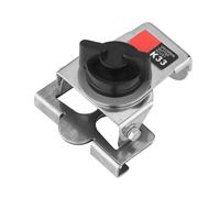 Robusta staffa di montaggio per antenna auto con labbro, installazione senza forature, clip universale per antenna auto, regolazione a 2 assi, alta