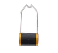 Robusta staffa per luce per modelli pieghevoli Brompton, progettata per un'installazione rapida ed efficace della luce (bianco e nero)