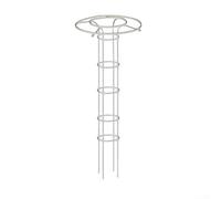 Robusta struttura di supporto per piante da esterno, traliccio ad arco per rampicanti e pomodori nel tuo giardino (180 cm)