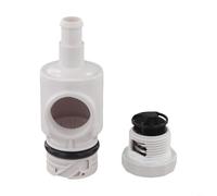 Robusta valvola D29 UWF a sgancio rapido e limitatore di pressione per una completa compatibilità con il pulitore della piscina