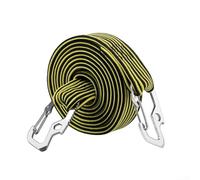 Robuste cinghie elastiche da 2 m con clip, la soluzione per fissare l'attrezzatura in qualsiasi viaggio (giallo-2 m)