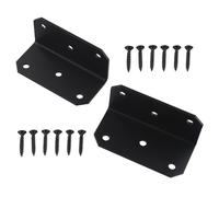 Robuste Staffe Angolari a L per Montaggio Mobili Sicuro 90 Gradi 2x4 Pollici