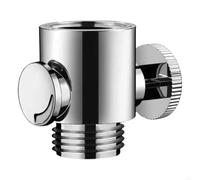 Robuste valvole di chiusura for doccia in plastica G1/2" con pulsante for il controllo del flusso d'acqua nel braccio doccia e nel tubo flessibile o nello spruzzatore for bidet