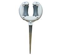 Robusti pali guida tubo da giardino con design a punta e rullo multiuso