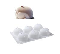 Robusti stampi per torte in silicone per mousse a forma gatti, dolci e lavori artigianali, adatti per applicazioni in forno e congelatori Stampi da forno a forma gatti