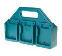 Robusti supporti per batterie da 18 V Organizzatori di archiviazione sicuri per 4/6 celle Strumento salvaspazio Staffe di montaggio per batteria