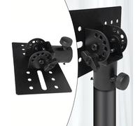 Robusto 35 mm metallo supporto altoparlante DJ adattatore tappo superiore per mo