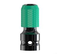 Robusto adattatore per presa in metallo che supporta la conversione tra 1/2 "Square Drive e 1/4" Hex fissaggio sistemi (1 pz)