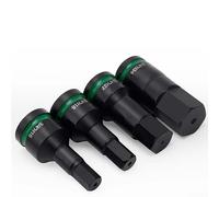 Robusto adattatore per presa quadra da 3/4" T25H10-H36 con interfaccia da incasso per un collegamento sicuro su utensili per avvitatori a percussione (22 mm)