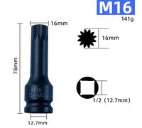 Robusto adattatore presa di azionamento da 1/2 pollice perfetto per compiti di m