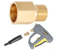 Robusto adattatore Quick Connect per idropulitrici Karcher in ottone per supportare alti valori di PSI e resistere (B)