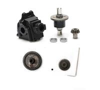 Robusto aggiornamento della trasmissione differenziale per auto WLtoys 144001 RC che supporta il funzionamento ad alto numero di giri e l'affidabilità pronta per la pista (14-A2+Gear)
