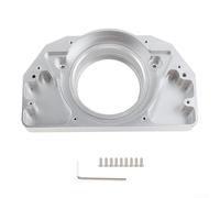 Robusto alloggiamento per cuscinetto in alluminio per Logitech G25 G27 G29 G920 G923 supporta un uso intensivo a lungo termine nei giochi di corse (argento)