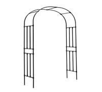 Robusto arco da giardino in metallo - arco di supporto 2,2 x 2,7 m, 2,3 x 2,7 m, 2,4 x 2,7 m, 2,5 x 2,7 m, arco per rose, pergolato, supporto per piante rampicanti, arbusti ornamentali, alberi, rose