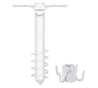 Robusto arente per tenda - Base per ombra da spiaggia stabile - per trampolino per piscina da giardino sportivo all'aperto campeggio Sockel di sabbia versatile funge da semplice supporto di