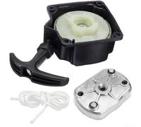 Robusto avviatore manuale a strappo per tosaerba come CG430 CG520 con impugnatura ergonomica e meccanismo di ritorno rapido