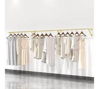 Robusto banco di mostra del negozio dello scaffale dell'abbigliamento del metallo montato a parete per i negozi al dettaglio & il gancio resistente dell'armadio per la vetrina dell'indumento