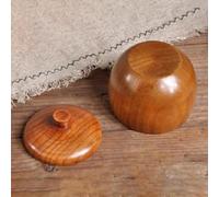 Robusto Barattolo Condimento in 8,5x8,5x6,5cm con Coperchio e pe