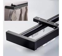 Robusto bastone decorativo per tende con puleggia, disponibile da 1,2 m a 4,8 m, lunghezza regolabile, ideale per decorare la casa, facile installazione, elegante soluzione per il trattamento delle