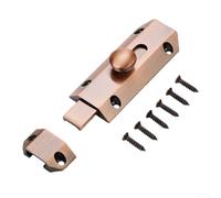 Robusto bullone scorrevole in ottone per sicurezza e comfort nel tuo spazio abitativo (bronzo rosso)