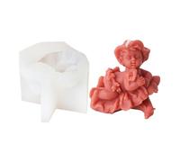 Robusto Candela Crafting Stampo Resina Robusta Casa Artigianato Stampo Silicone Per Preparare Candele E Saponi Ornamenti Per Casa Carino Cappello A Forma Bambino Decorazione