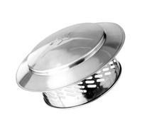 Robusto cappello da pioggia per camino, in acciaio inox, portatile, per un efficace blocco dell'acqua e una lunga durata di vita del camino