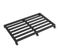 Robusto carrello per piante con ruote e supporti in metallo rimovibili 60 x 80 cm, vassoio per vasi da fiori acquari e altro base mobile per un facile movimento e un uso versatile.