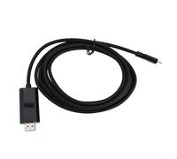 Robusto cavo di interfaccia multimediale da USB C a HD, maggiore durata e stabilità del segnale garantite (argento)