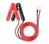Robusto cavo di prolunga per batteria da 30 Amp con morsetti a coccodrillo, adattatore maschio-femmina per pompa pneumatici, compressore d'aria, cavo da 60 cm (0,6 m)