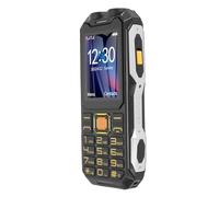 Robusto Cellulare per Anziani, Cellulare 4G Doppia SIM con Tasti Grandi per Anziani con Schermo da 2,6, Batteria da 16800mAh, Telefono con Chiamata Rapida con Suono Forte, (BLACK)