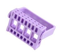 Robusto chiodi in plastica per trapano, organizer da desktop, con design multi-slot, per nail art tool, supporto portatile per trapano per unghie