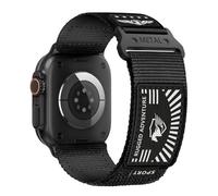 Robusto Cinturini per Cinturino Apple Watch Ultra/2 49mm 46mm 45mm 44mam 42mm 41mm 40mm 38mm iwatch Band Donna Uomo,Morbido Nylon Sport Loop Strap per Cinturino Apple Watch Serie 10 9 8 7 6 5 4 3 SE