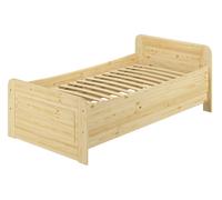 Robusto classico PER ANZIANI 100x200 Pino con doghe curve-materasso 60.42-10FLM