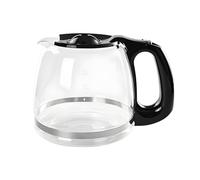 Robusto decanter per caffettiera in vetro da 12 tazze, dimensione giusta per macchine standard e contenitore per caffè in vetro infrangibile per la preparazione quotidiana
