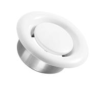 Robusto design rotondo in acciaio al carbonio per una facile regolazione del flusso d'aria in casa accessori e uffici uso quotidiano ristrutturazione casa sfiato