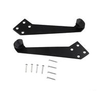 Robusto fermaporta per apertura a 90 gradi, con cuscinetto in gomma per assorbimento degli urti, adatto per porte sinistra e destra