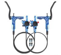 Robusto freno a disco idraulico per mountain bike con doppio pistone per una potenza di arresto affidabile, 1450 x 800 mm (blu)