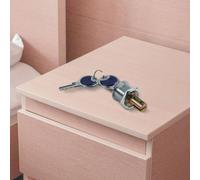 Robusto inserto serratura cassetto con sblocco 180 gradi e materiale in lega