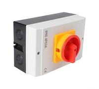 Robusto interruttore di disconnessione a 4 pin con classe di protezione IP65 per un funzionamento sicuro in sistemi elettrici e applicazioni di isolamento di alimentazione (63A)