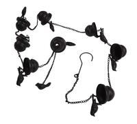 Robusto Iron Bird Rain Catena Pioggia Suoni Pioggia Esterno con Appendiabiti Att