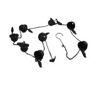 Robusto Iron Bird Rain Catena Pioggia Suoni Pioggia Esterno con Appendiabiti Att