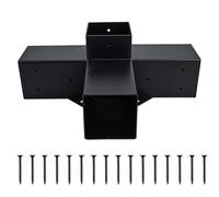 Robusto kit pergola in acciaio legato con viti per legname 4x4 ottimo per varie strutture esterne (A)