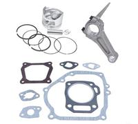 Robusto kit pistone con biella, perno, anelli e set di guarnizioni progettato per Honda per GX200 funzionalità del motore